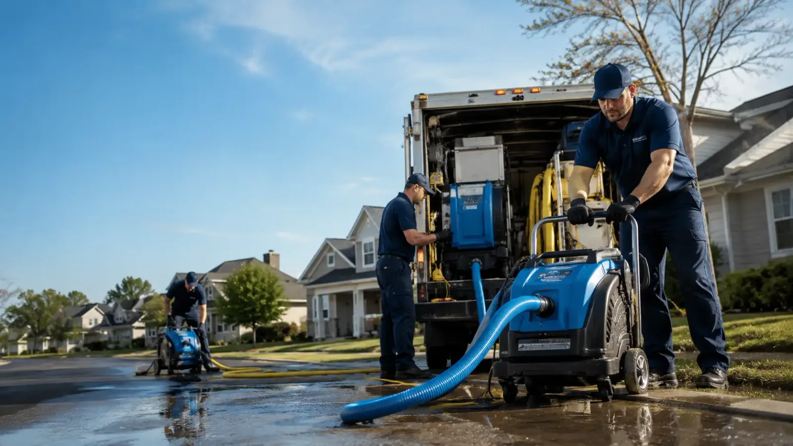 Flood Damage Cleanup in Mayer, AZ